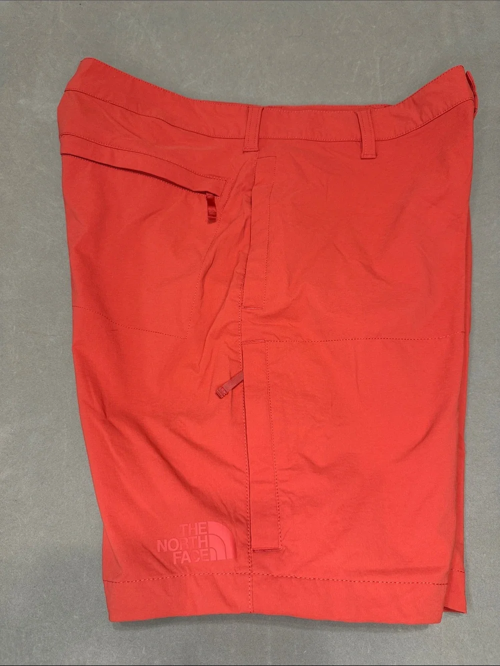 The North Face Men's Orange Red Hybrid Shorts - 34